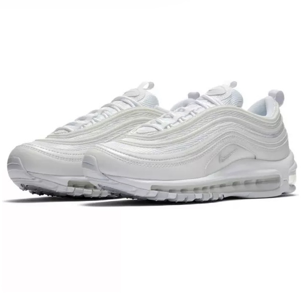 Nike all white air max 97